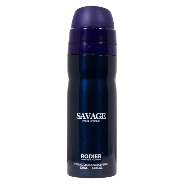 اسپری بدن مردانه رودیر مدل sAVAGE حجم 200 میلی لیتر
