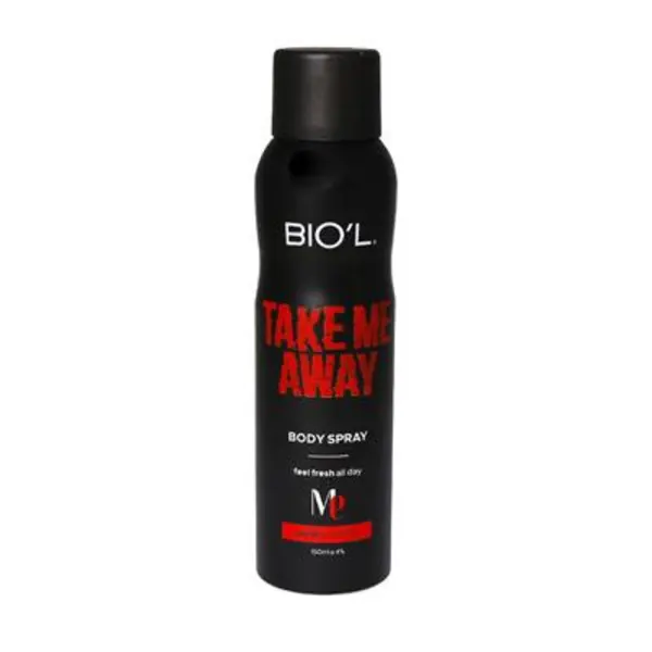 اسپری بدن مردانه بیول مدل Take Me Away حجم 150 میل