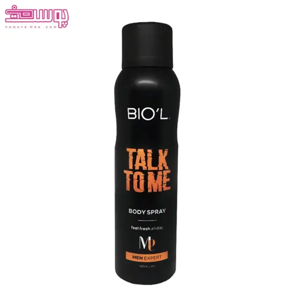 اسپری بدن مردانه مدل Talk To Me حجم 150میل بیول