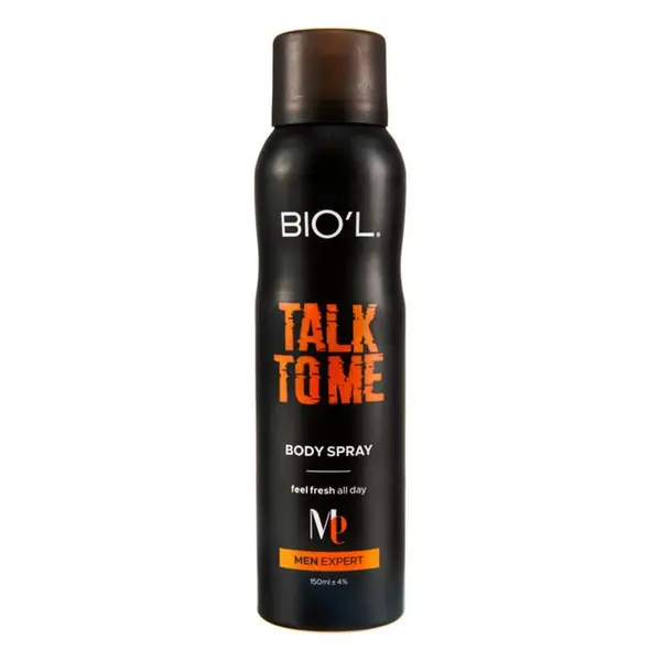 اسپری بدن مردانه مدل Talk To Me حجم 150میل بیول