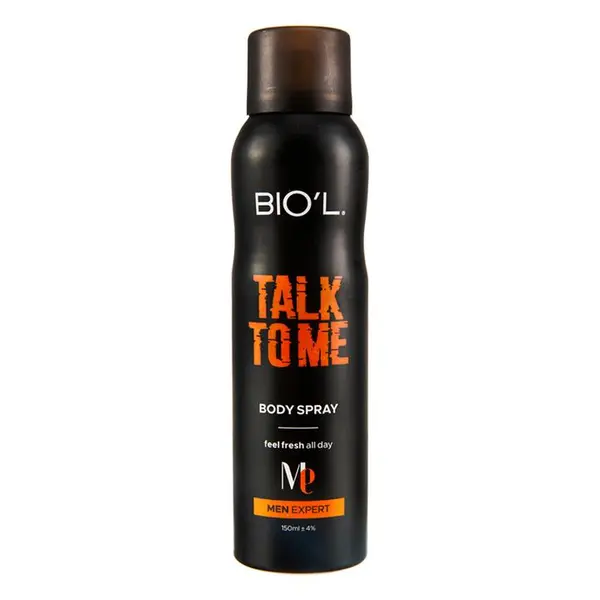 اسپری بدن مردانه مدل Talk To Me حجم 150میل بیول