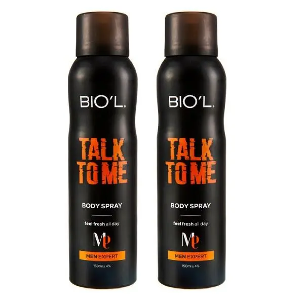 اسپری بدن مردانه مدل Talk To Me حجم 150میل بیول