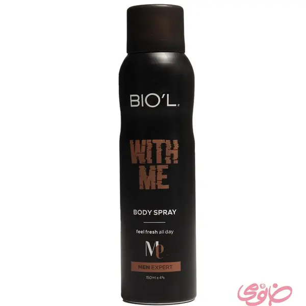 اسپری بدن مردانه بیول مدل WITH ME حجم 150 میلی لیتر