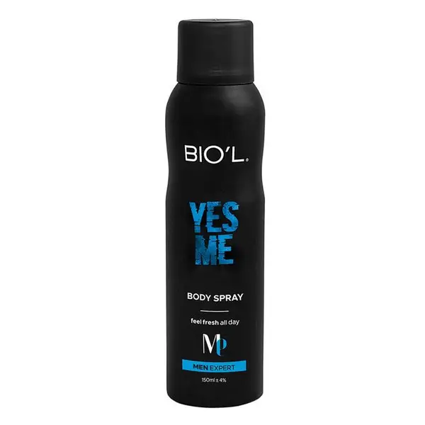 اسپری بدن مردانه مدل Yes Me حجم 150میل بیول