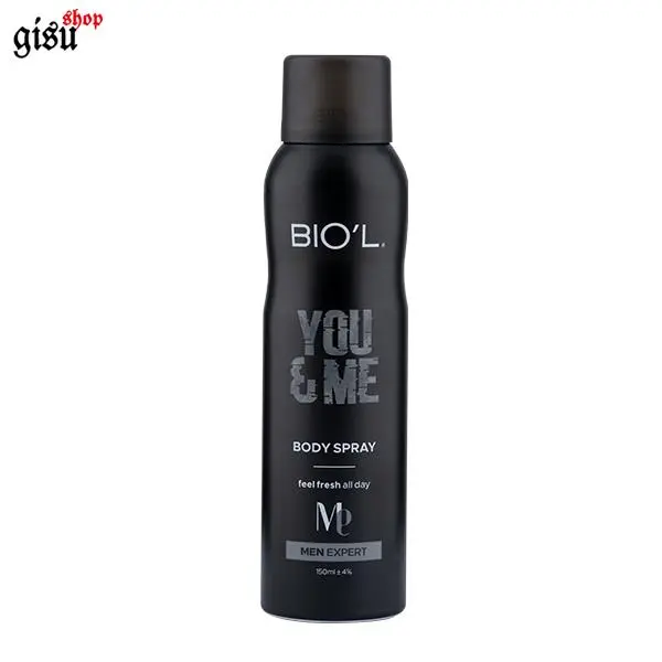 اسپری بدن مردانه مدل You And Me حجم 150میل بیول
