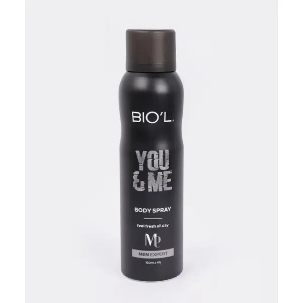 اسپری بدن مردانه مدل You And Me حجم 150میل بیول