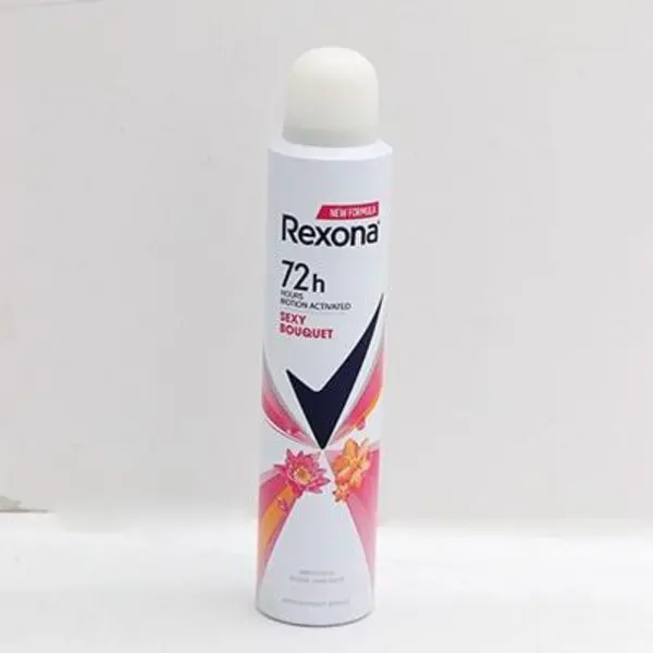 اسپری بدن 72 ساعته Rexona زنانه 200میل BOUQUET رکسونا آرژانتینی