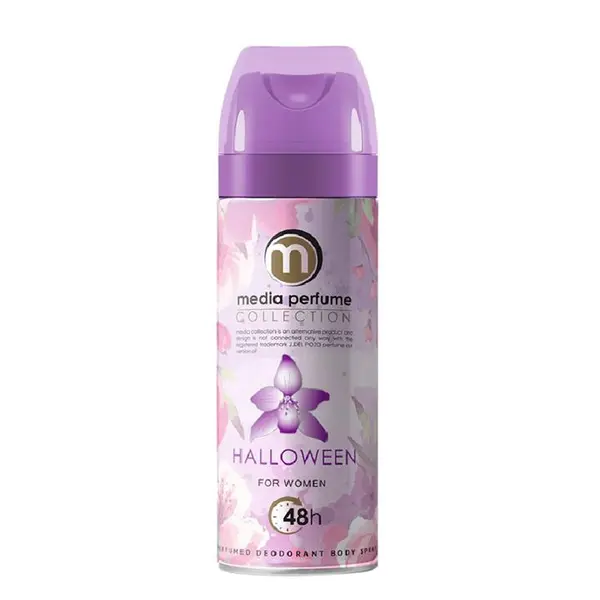 اسپری خوشبو کننده بدن زنانه مدیا مدل Halloween حجم 200 میلی لیتر