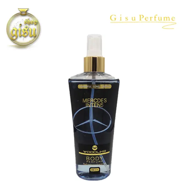 بادی اسپلش مردانه وود لایک مرسدس اینتنس 250 میل woodlike MERCDES INTENS