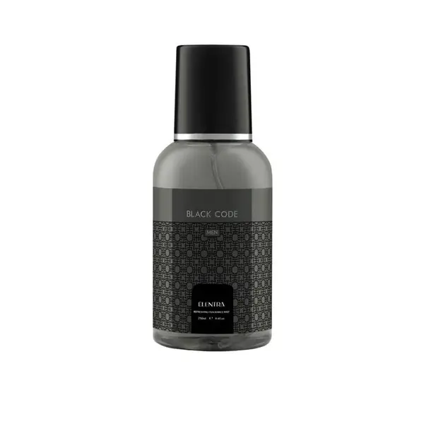بادی اسپلش مردانه النترا مدل Black Code حجم 250 میلی لیتر - 2