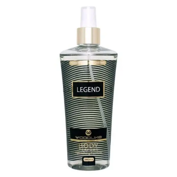بادی اسپلش مردانه وودلایک مدل Legend حجم 250 میلی لیتر