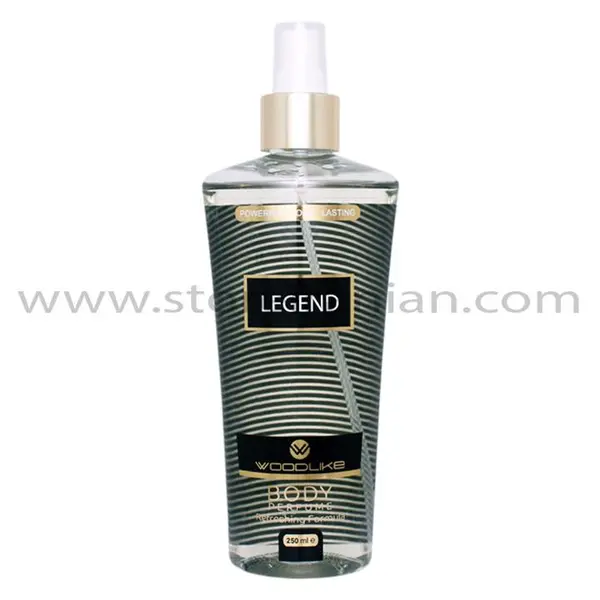 بادی اسپلش مردانه وودلایک مدل Legend حجم 250 میلی لیتر