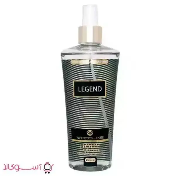 بادی اسپلش مردانه وودلایک مدل Legend حجم 250 میلی لیتر