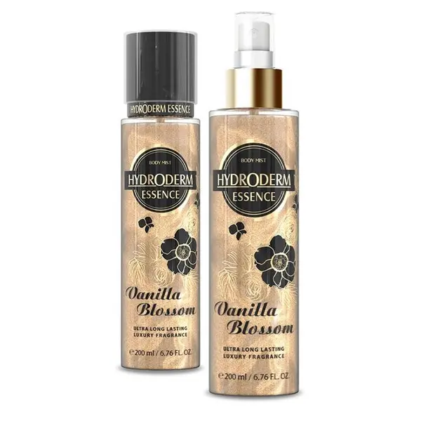 بادی اسپلش (عطر بدن) زنانه هیدرودرم اکلیلی مدل Vanilla Blossom حجم 200 میلی لیتر