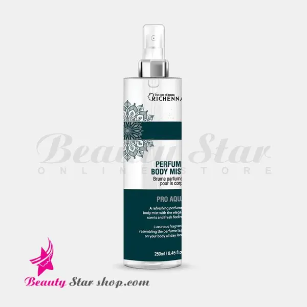بادی میست ریچنا مدل PRO AQUA حجم 250 میلی لیتر