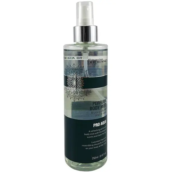 بادی میست ریچنا مدل PRO AQUA حجم 250 میلی لیتر