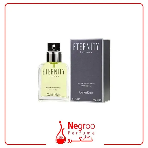 عطر مردانه کلوین کلین اترنیتی 100 میل ادو تویلت/ CALVIN KLEIN ETERNITY