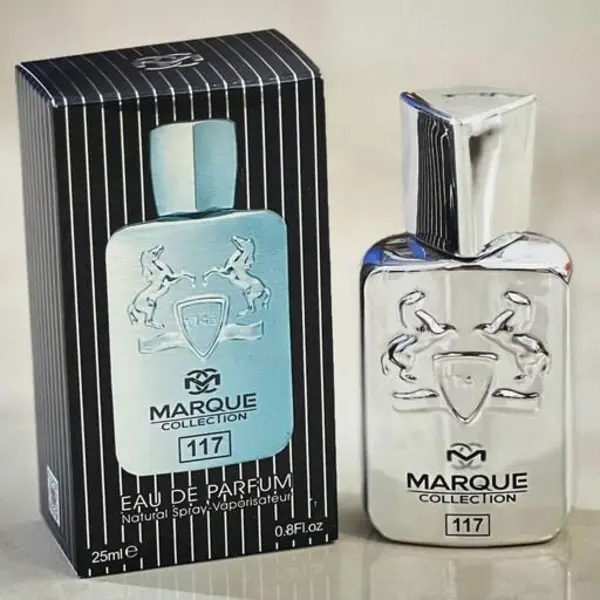عطر ادکلن مردانه مارلی پگاسوس فراگرنس ورد مارکویی کالکشن کد 117 Fragrance world Marque Parfums de Marly Pegasus حجم 25 میل