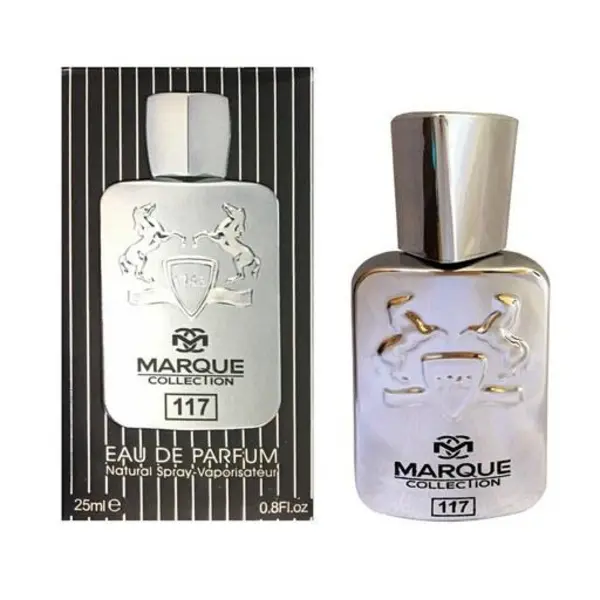 عطر ادکلن مردانه مارلی پگاسوس فراگرنس ورد مارکویی کالکشن کد 117 Fragrance world Marque Parfums de Marly Pegasus حجم 25 میل