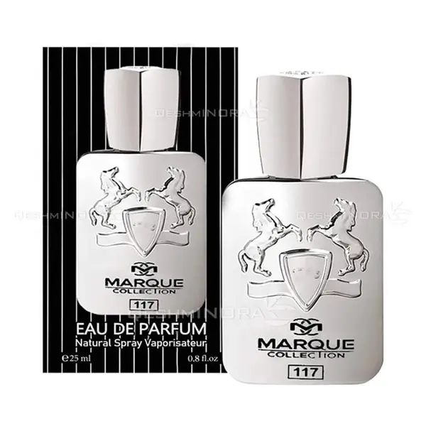عطر ادکلن مردانه مارلی پگاسوس فراگرنس ورد مارکویی کالکشن کد 117 Fragrance world Marque Parfums de Marly Pegasus حجم 25 میل