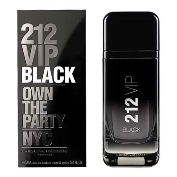 عطر ادکلن کارولینا هررا 212 وی آی پی بلک حجم 100 میل