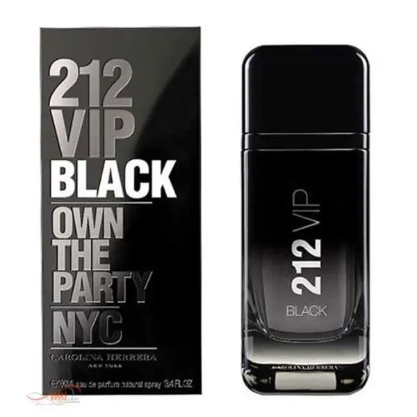 عطر ادکلن کارولینا هررا 212 وی آی پی بلک حجم 100 میل