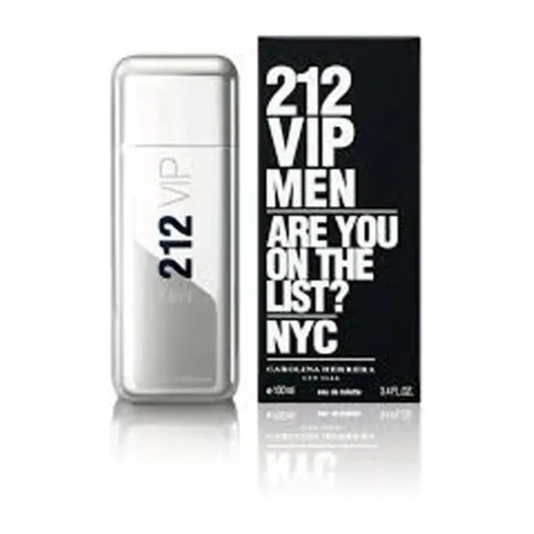 ادکلن ادوتویلت مردانه 212 وی ای پی Carolina Herrera 212 VIP Men 100 ml