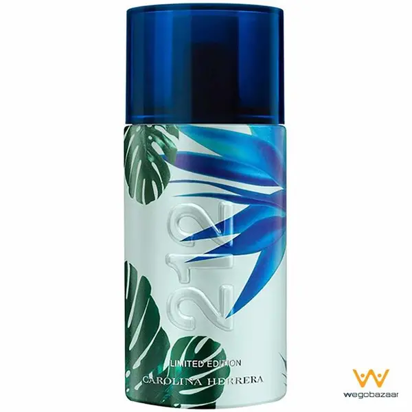 ادو تویلت مردانه کارولینا هررا مدل 212 Surf for Him حجم 100 میلی لیتر