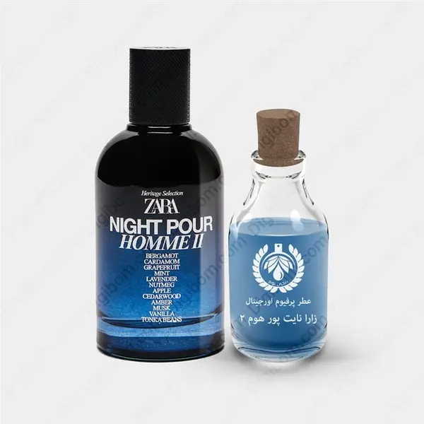 ست عطر و ادکلن مردانه زارا نایت پور هوم 3-2 Zara Night Pour Homme II-III For Men
