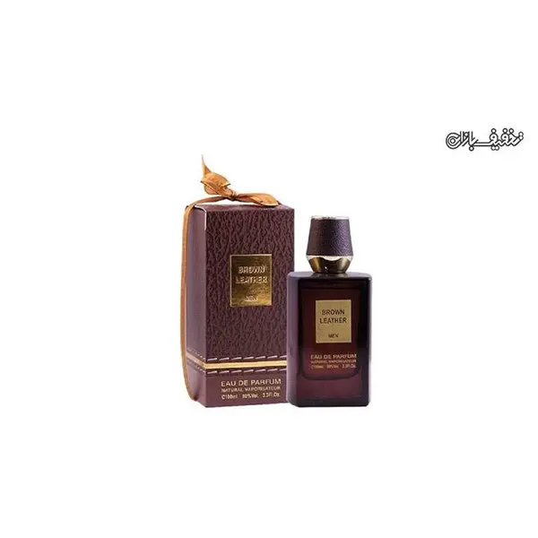 ادو پرفیوم مردانه فراگرنس ورد مدل Brown Leather حجم 100 میلی لیتر