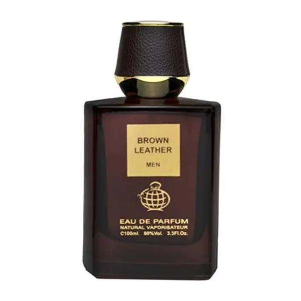 ادو پرفیوم مردانه فراگرنس ورد مدل Brown Leather حجم 100 میلی لیتر