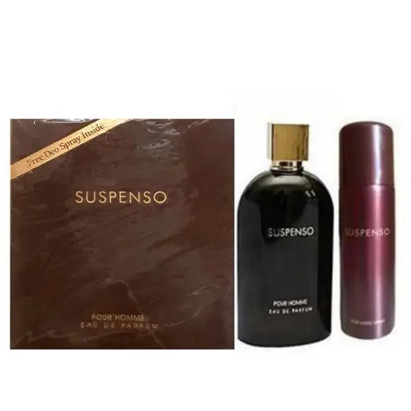 عطر مردانه فراگرنس ورد سوسپنسو ادوپرفیوم Fragrance World Suspenso Eau De Parfum For men
