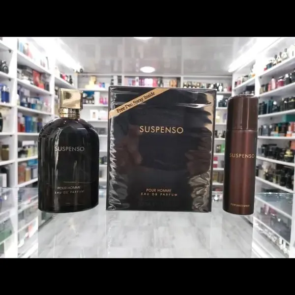 عطر مردانه فراگرنس ورد سوسپنسو ادوپرفیوم Fragrance World Suspenso Eau De Parfum For men