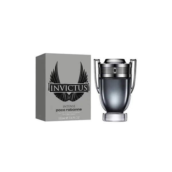 ادو تویلت مردانه پاکو رابان مدل Invictus Intense حجم 100 میلی لیتر