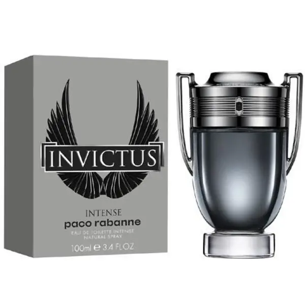 ادو تویلت مردانه پاکو رابان مدل Invictus Intense حجم 100 میلی لیتر