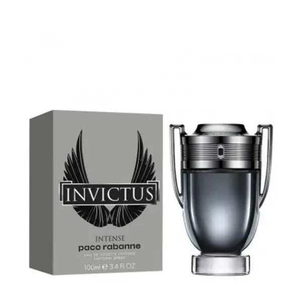 ادو تویلت مردانه پاکو رابان مدل Invictus Intense حجم 100 میلی لیتر