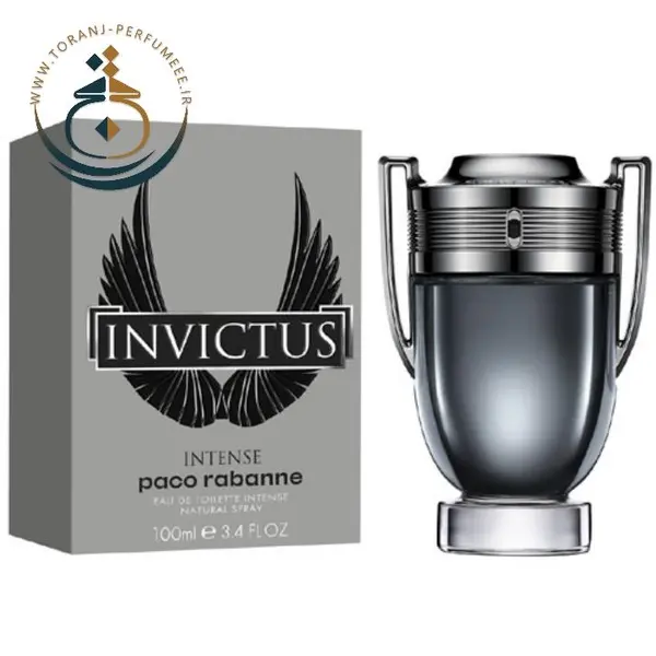 ادو تویلت مردانه پاکو رابان مدل Invictus Intense حجم 100 میلی لیتر