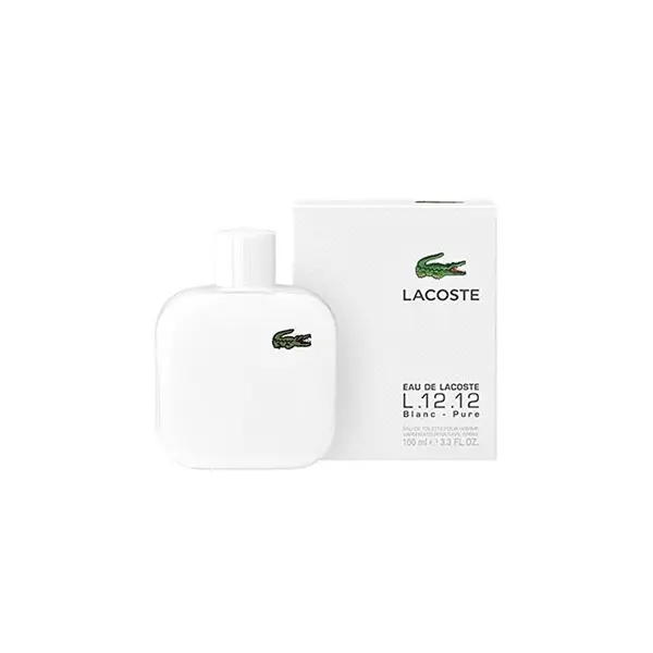 ادو تویلت مردانه لاگوست مدل L.12.12 Blanc حجم 100 میلی لیتر