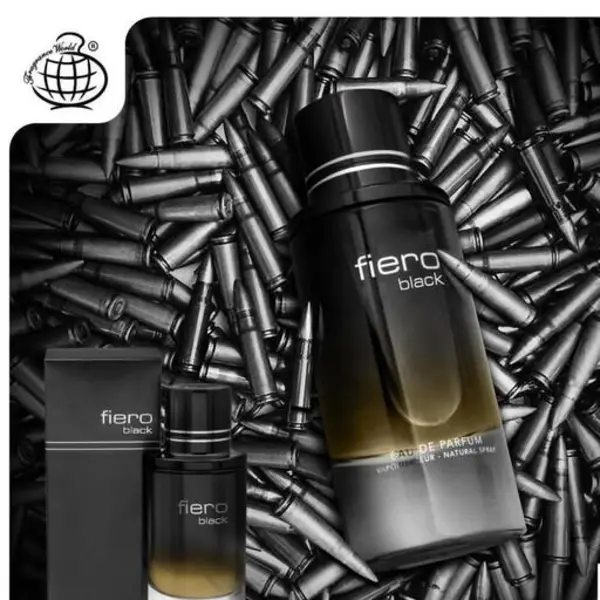 ادکلن مردانه فیرو بلک ۱۰۰ml Fragrance World Fiero Black