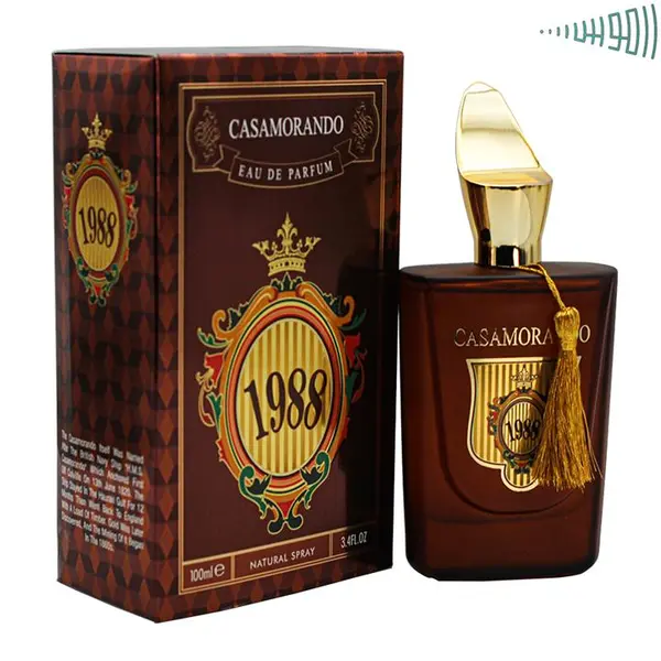 ادکلن مردانه و زنانه کازاموراندو ۱۹۸۸ ۱۰۰ml Fragrance World CASAMORANDO