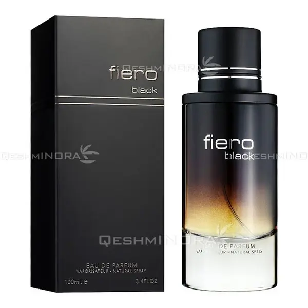 ادکلن مردانه فیرو بلک ۱۰۰ml Fragrance World Fiero Black