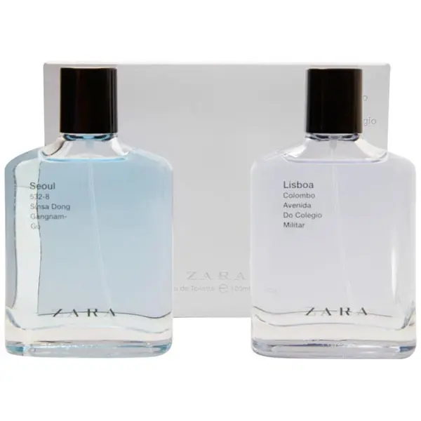 ست عطر و ادکلن مردانه زارا لیسبوآ و سئول Zara Lisboa & Seoul For Men