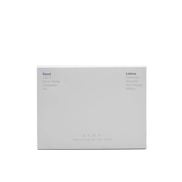 ست عطر و ادکلن مردانه زارا لیسبوآ و سئول Zara Lisboa & Seoul For Men