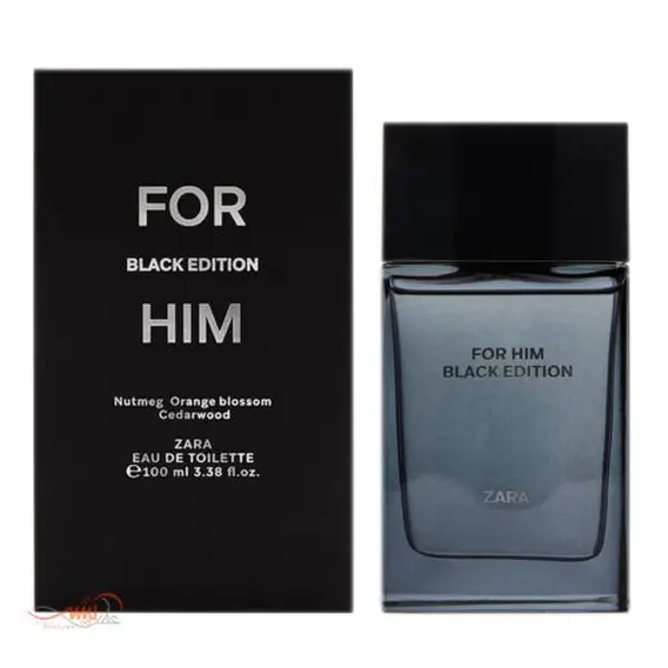 عطر ادکلن زارا بلک مردانه- حجم100میل