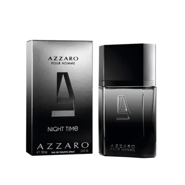 ادوتویلت آزارو پور هوم نایت تایم Azzaro Pour Homme Night Time حجم 100 میل