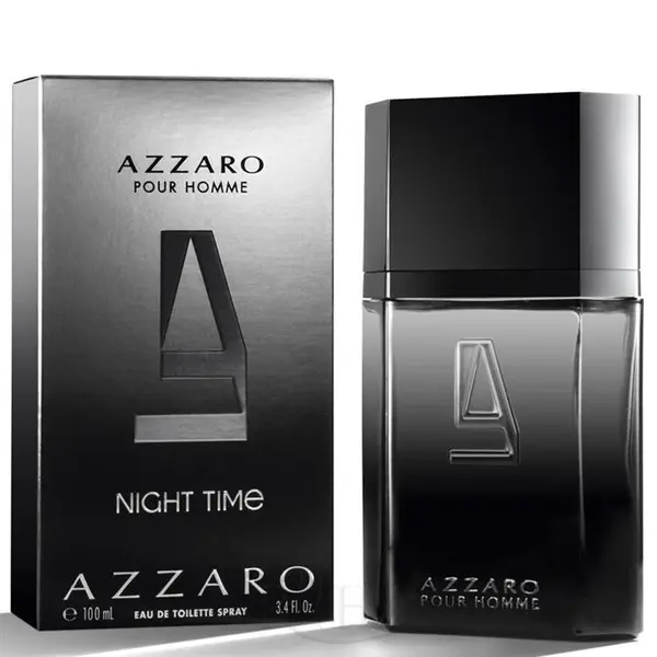 ادوتویلت آزارو پور هوم نایت تایم Azzaro Pour Homme Night Time حجم 100 میل