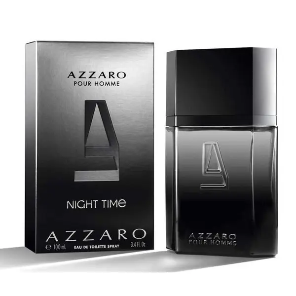 ادوتویلت آزارو پور هوم نایت تایم Azzaro Pour Homme Night Time حجم 100 میل