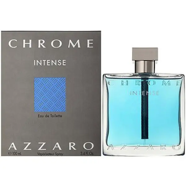ادو تویلت مردانه آزارو مدل Chrome Intense حجم 100 میلی لیتر