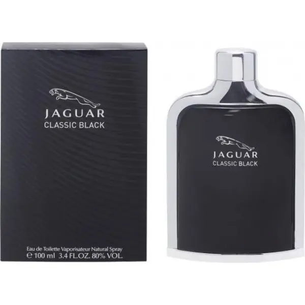 ادو تویلت مردانه جگوار مدل Classic Black حجم 100 میلی لیتر