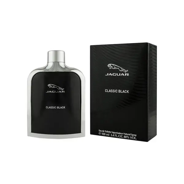 ادو تویلت مردانه جگوار مدل Classic Black حجم 100 میلی لیتر